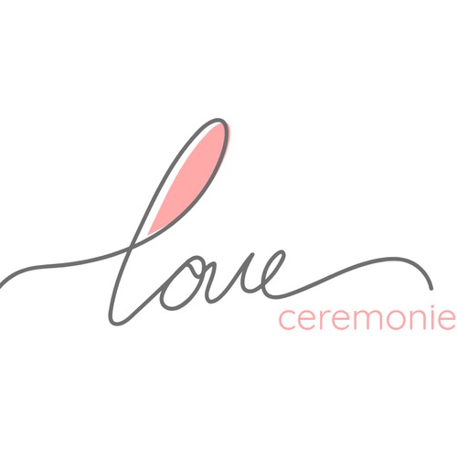 Design concept for a wedding ceremony company.