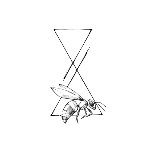 Infinity Hornet Bee Tattoo
