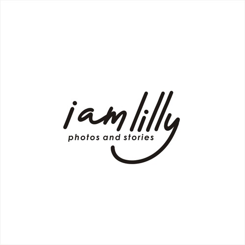  bold handwritten simple+personal Logo Design