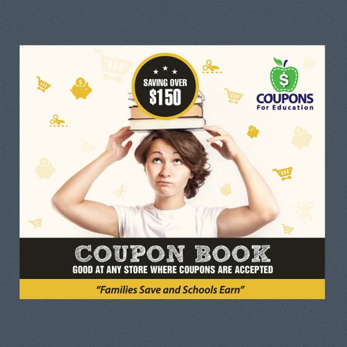 Coupon Book Cover Design