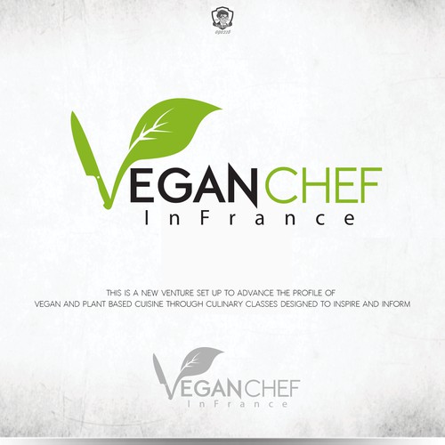 Bold Logo For "new vegan culinary (ad)venture"
