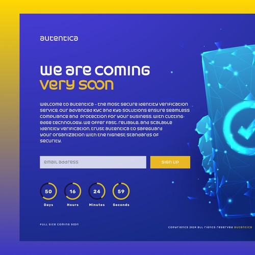 Landing page UI UX
