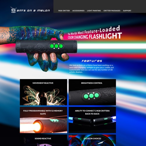 Flashlight web site