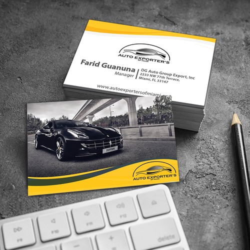 Auto Expert's Business Card design