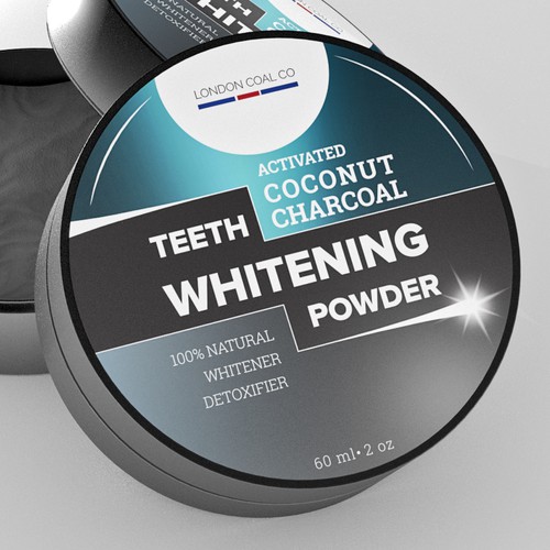 Teeth whitening powder packing