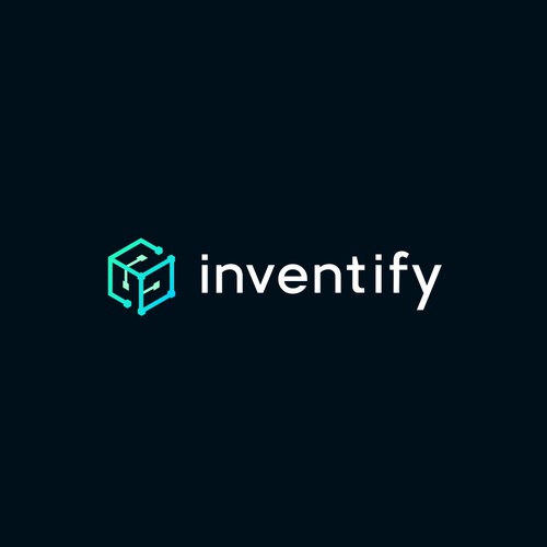 Techy logo for Inventify a blockchain based management company.