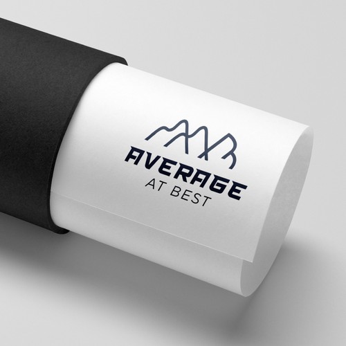 Average at Best - A Logo for trail running enthusiasts