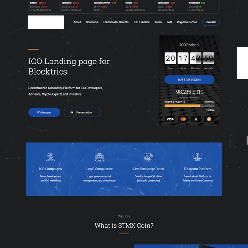 ICO Website Design