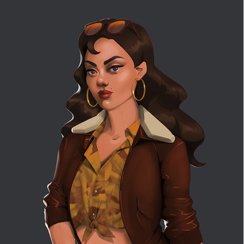 Stylized Character - Pilot/Drug Trafficker 