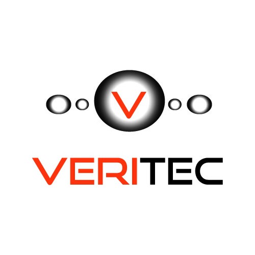 Fun logo opportunity for a new tech co. - Veritec