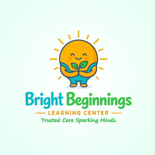 Logo Design For Bright Beginnings Learning Center