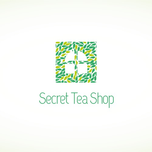 Create the next logo for Secret Tea Shop