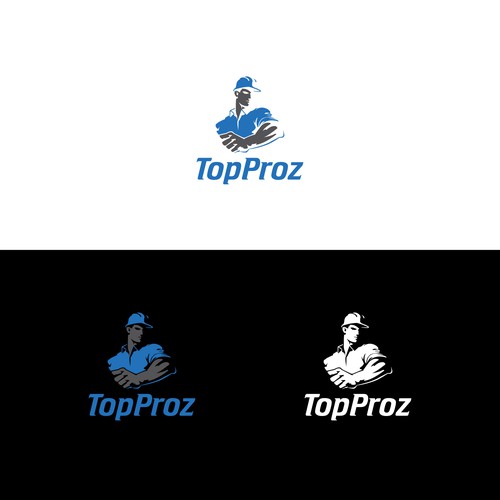 Bold Logo Concept for TopProz