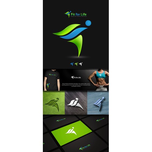 Create a unique logo for a Health and Fitness company