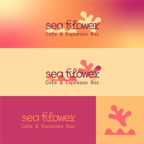 Logo Design | Sea Flower Cafe & Espresso Bar