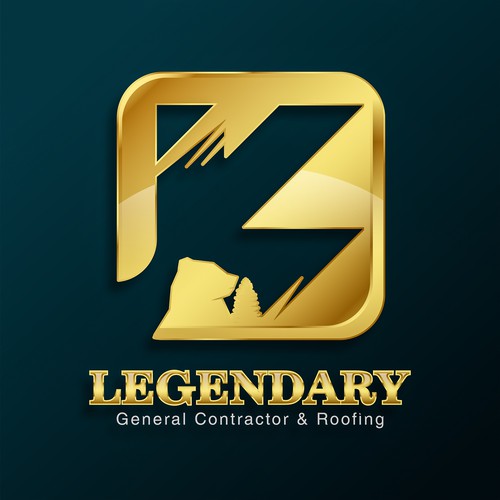 luxury masculine logo for JK LEGENDARY