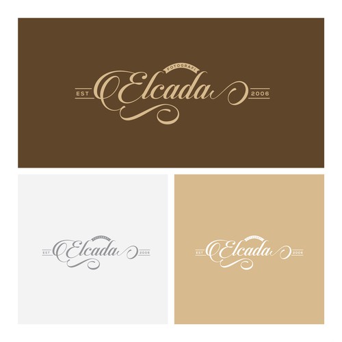 Create a stunning vintage logo for elcada fotografi