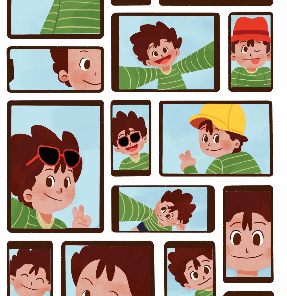 Children's Picture Book: The Day the Screens Stood Still Paperback Revisions 3