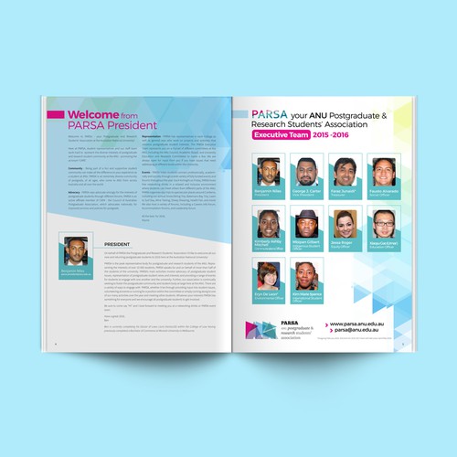 Magazine Design for ANU