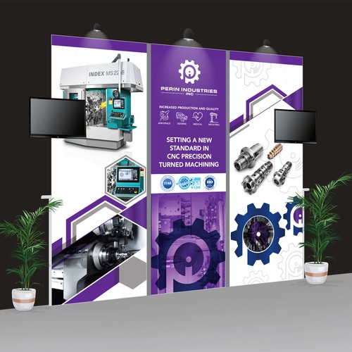  Perin Industries, Inc- Manufacturing Industry Tradeshow Booth