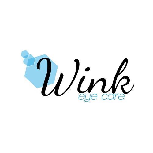 "Wink" with or without the word "Wink Eyecare" needs a new logo