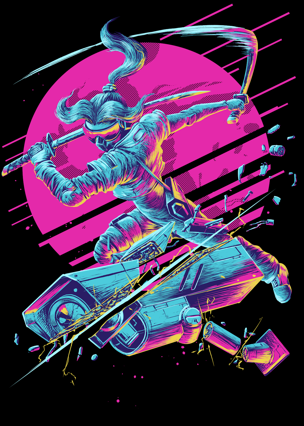 cyberpunk: slashed camera