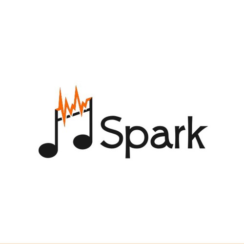 Design an iconic illustration/logo for SPARK