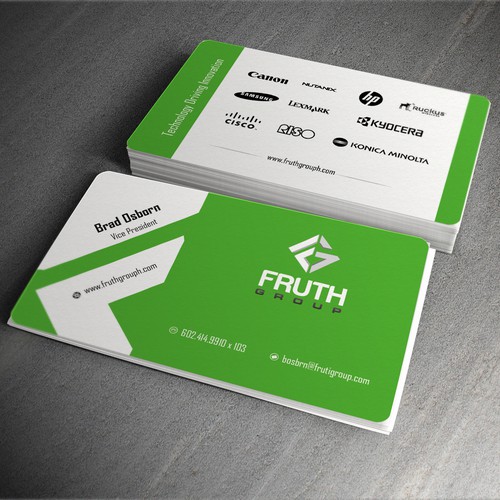 New High Tech Business Cards for High Tech Company