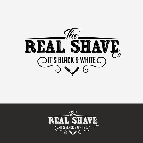 A logo for a shaving company, let's say...