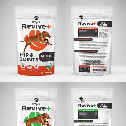 CBD pet treat packaging