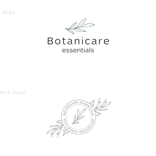 Natural and feminine logo