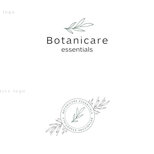 Natural and feminine logo