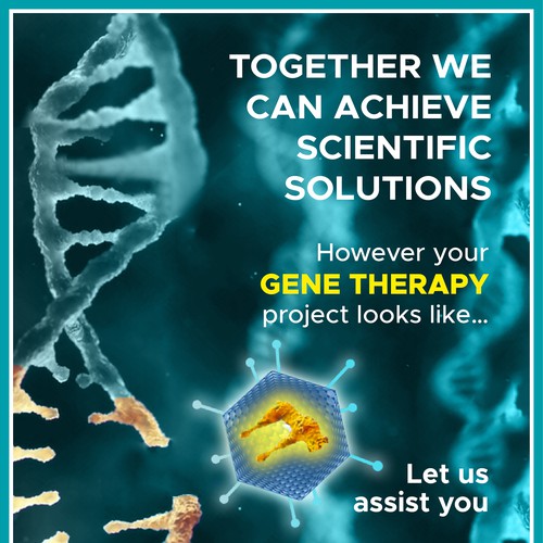 Gene Therapy Company Illustration on Contest