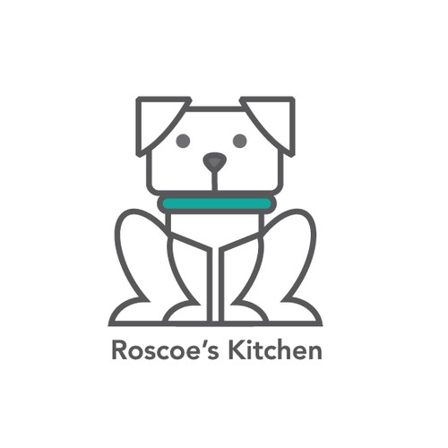 Logo for dog food