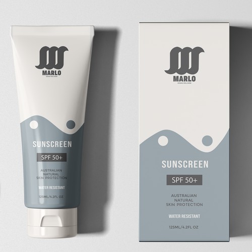 Packaging concept for sunscreen