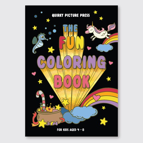 The Fun Coloring Book Cover