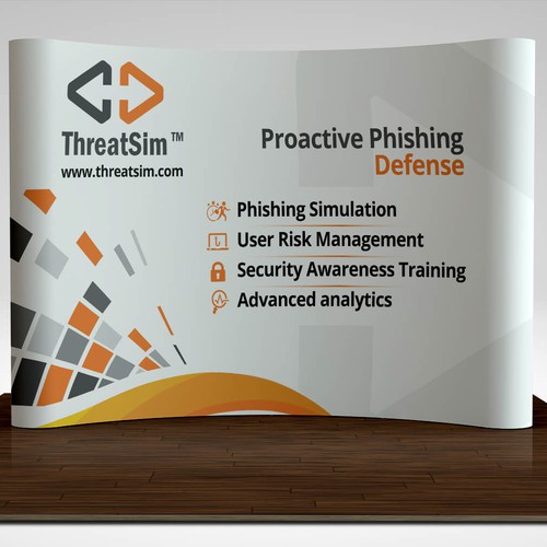 Redesign our Cybersecurity Tradeshow/Expo Booth Design