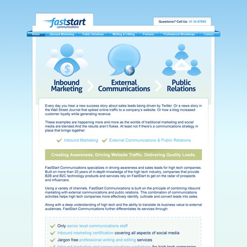 Marcom/PR practice: need help visualizing the written words