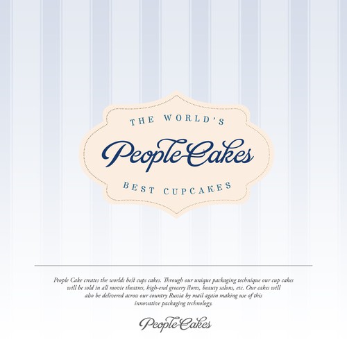 Logo concept for People Cakes