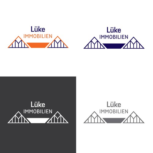 Logokonzept für "Lüke Immobilien"