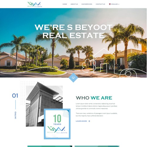 Website Design Concept for Beyoot