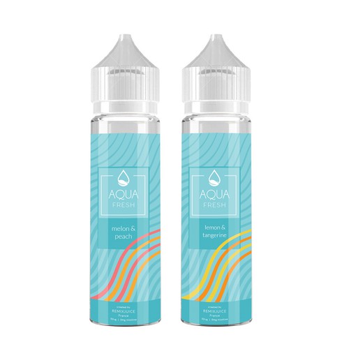 Vape liquid label 