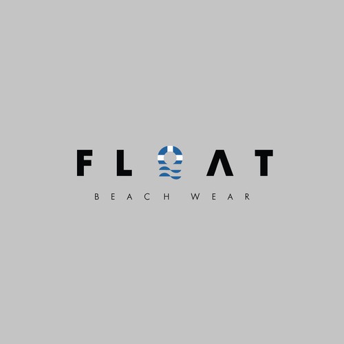 Modern logo for float beach wear