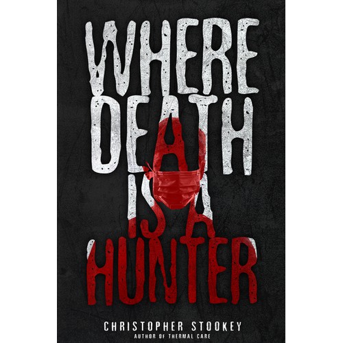 Where Death Is a Hunter Book Cover Design
