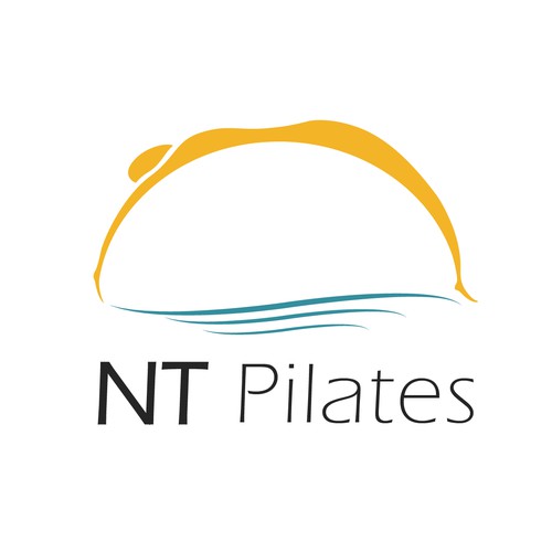 Logo concept for pilates gym