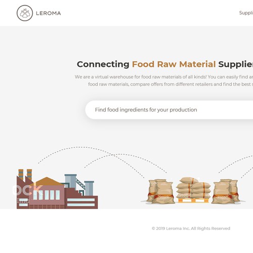 B2B Platform for the food industry