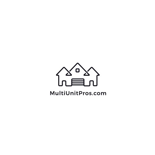 Logo concept for a duplex real estate company