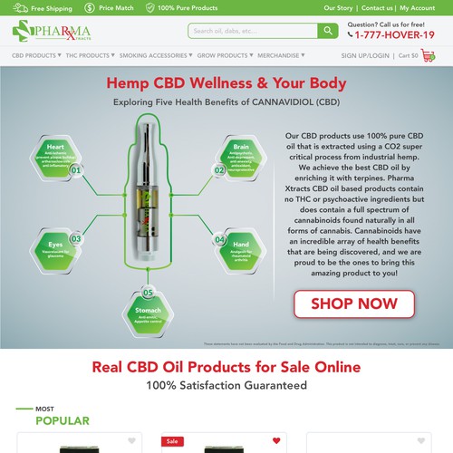 Landing Page Design