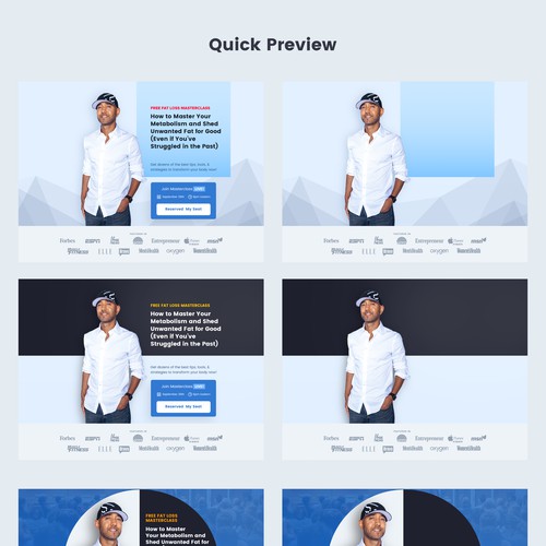 Image Header for Landing page