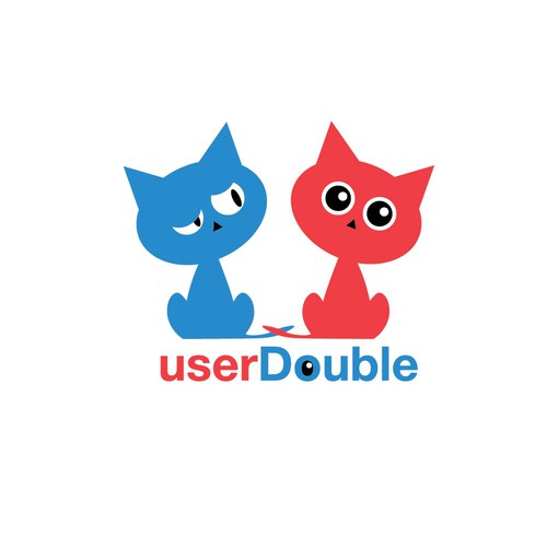 userDouble needs a fun, clean logo for its website